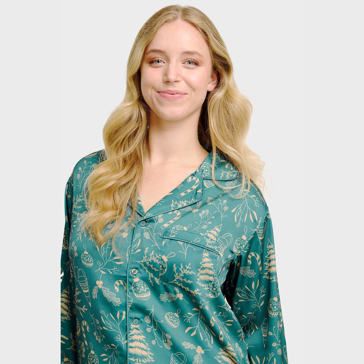 Elegant satin pigiama – Donna